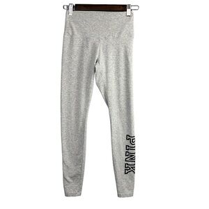 Pink by Victoria's Secret Women's Yoga Pants Gray Inside Pocket Stretch Size XS